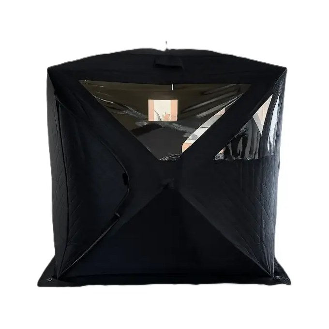 Bastutält Inord Q11 Cube Black Edition, svart exteriör