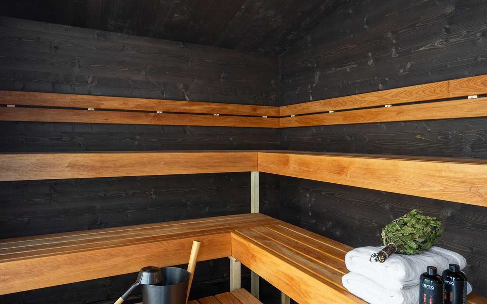 Lapelland Medium utan förrum L-bänk interiör